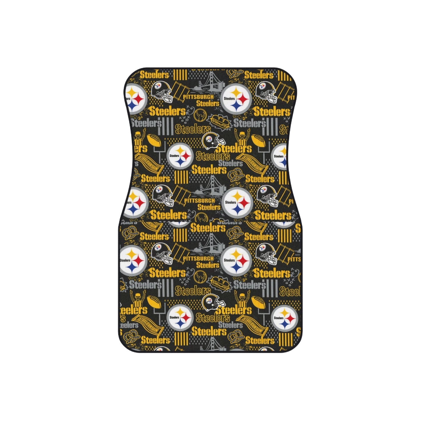 Pittsburgh Steelers Car Mats (Set of 4) - L.W. Unlimited Custom Design Space