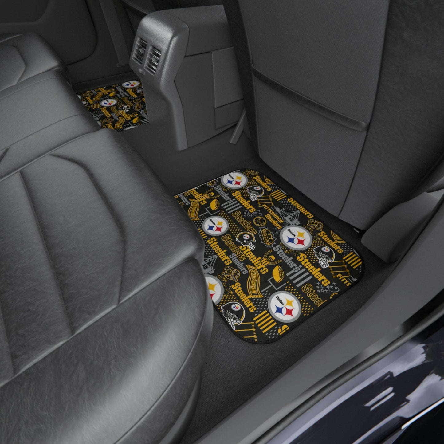 Pittsburgh Steelers Car Mats (Set of 4) - L.W. Unlimited Custom Design Space