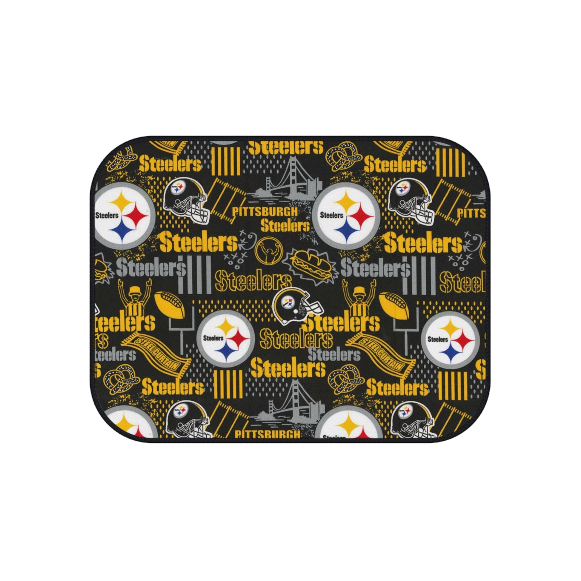 Pittsburgh Steelers Car Mats (Set of 4) - L.W. Unlimited Custom Design Space