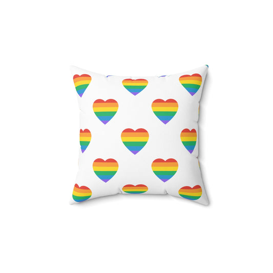 Pride Spun Polyester Square Pillow - L.W. Unlimited Custom Design Space