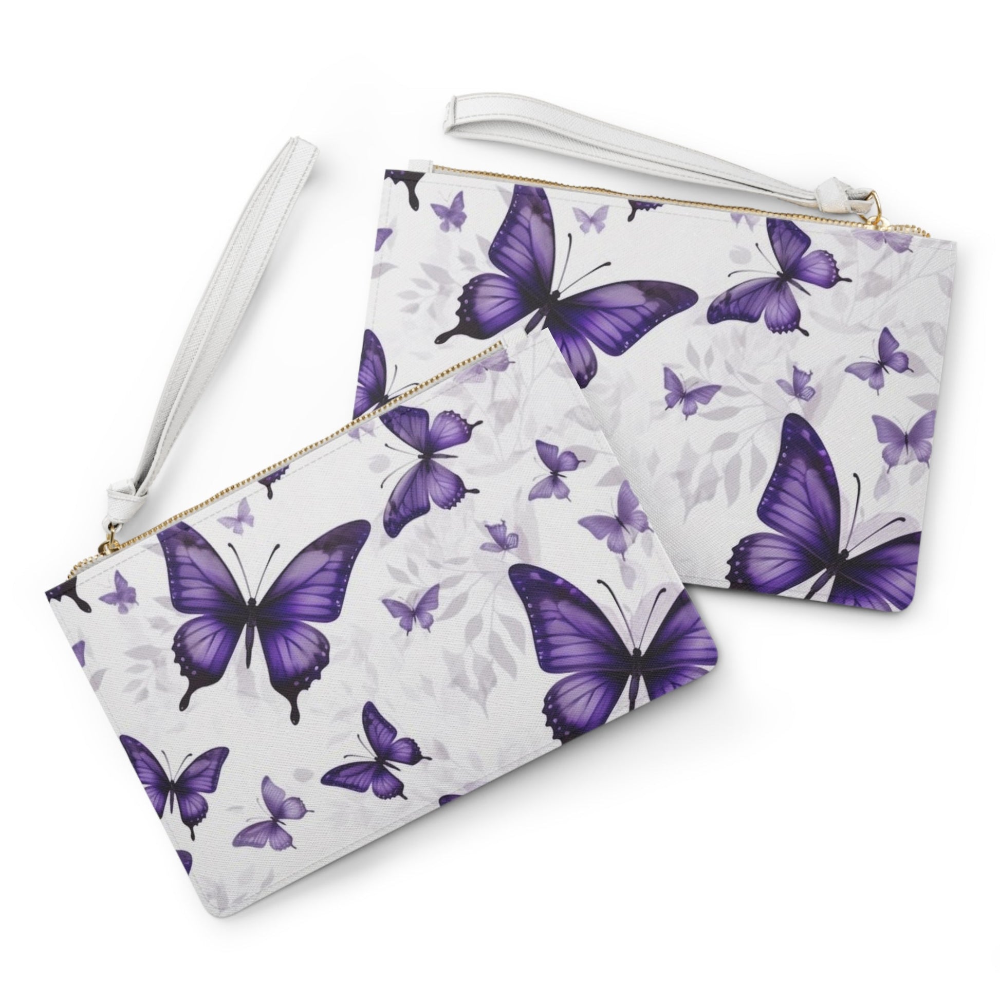 Purple Butterfly Clutch Bag - L.W. Unlimited Custom Design Space