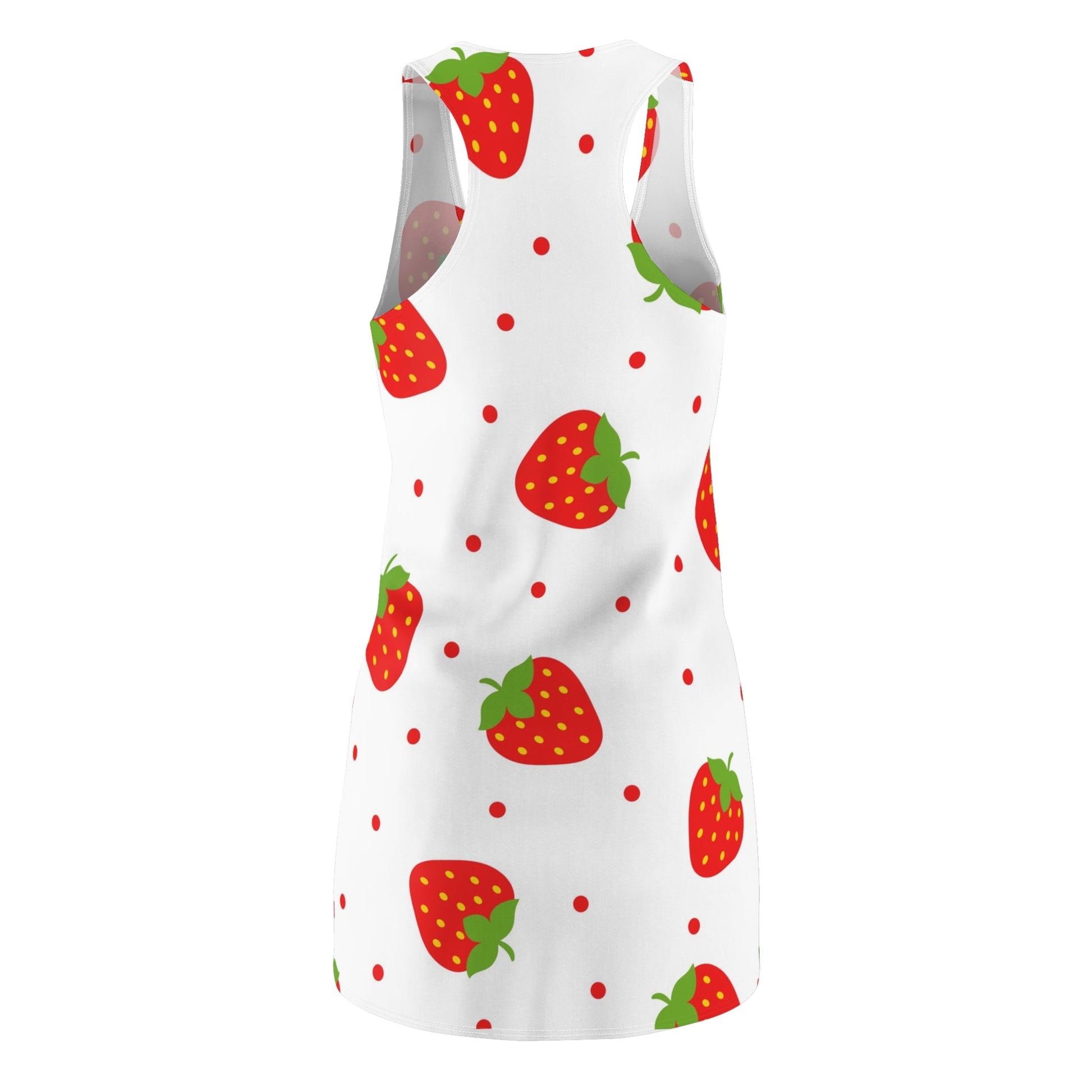 Strawberry Women's Cut & Sew Racerback Dress - L.W. Unlimited Custom Design Space