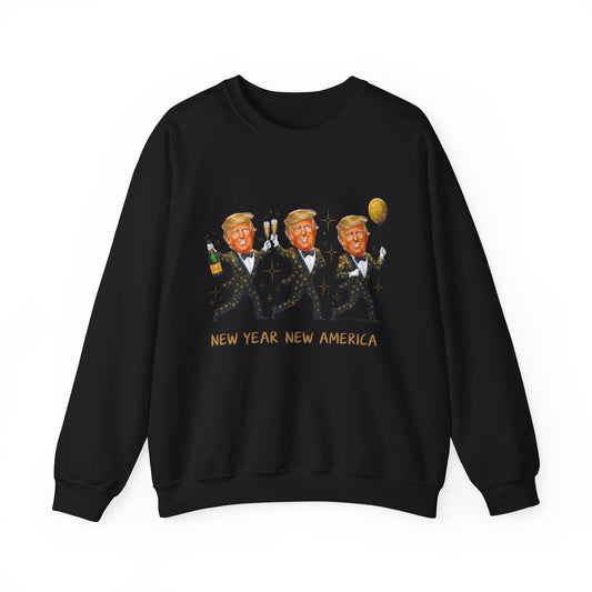 TRUMP NEW YEAR'S CREWNECK - L.W. Unlimited Custom Design Space