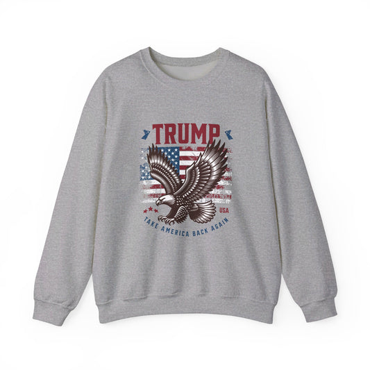 Trump Unisex Heavy Blend™ Crewneck Sweatshirt - L.W. Unlimited Custom Design Space