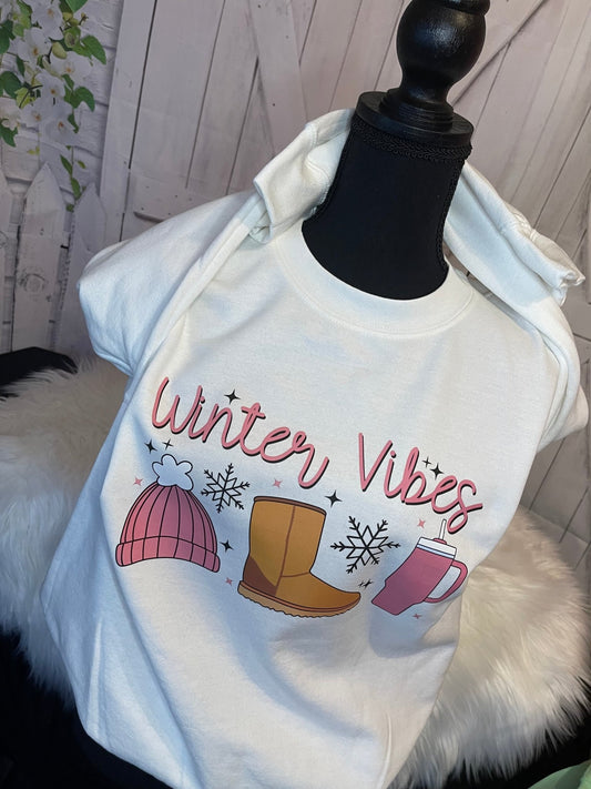 Winter Vibes Crewneck Sweater - L.W. Unlimited Custom Design Space