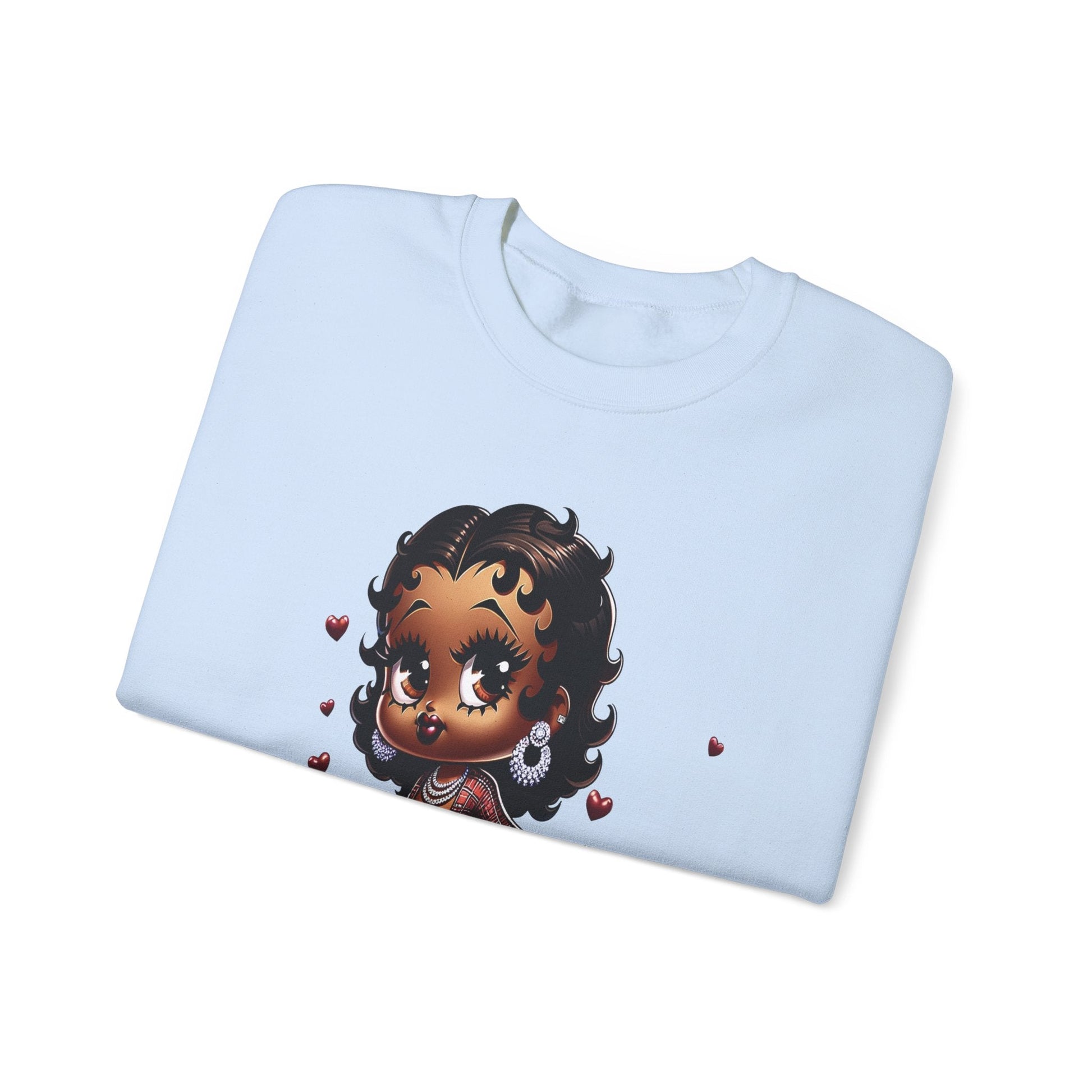 Betty Boop Unisex Heavy Blend™ Crewneck Sweatshirt - L.W. Unlimited Custom Design Space