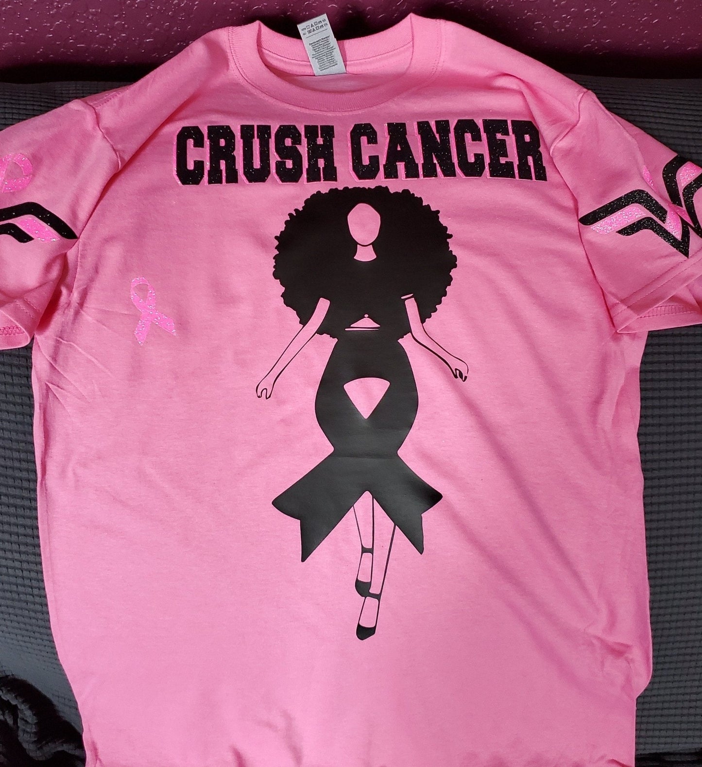 Breast Cancer Super Hero - L.W. Unlimited Custom Design Space