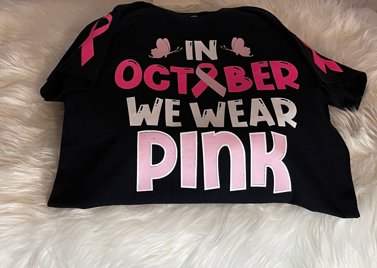 Breast Cancer...In October We Wear Pink - L.W. Unlimited Custom Design Space