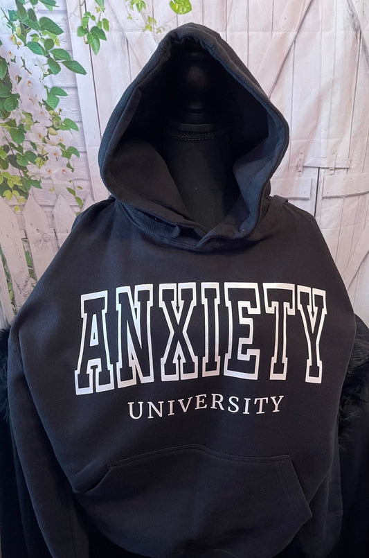 Mental Health Anxiety University Crews and Hoodies - L.W. Unlimited Custom Design Space