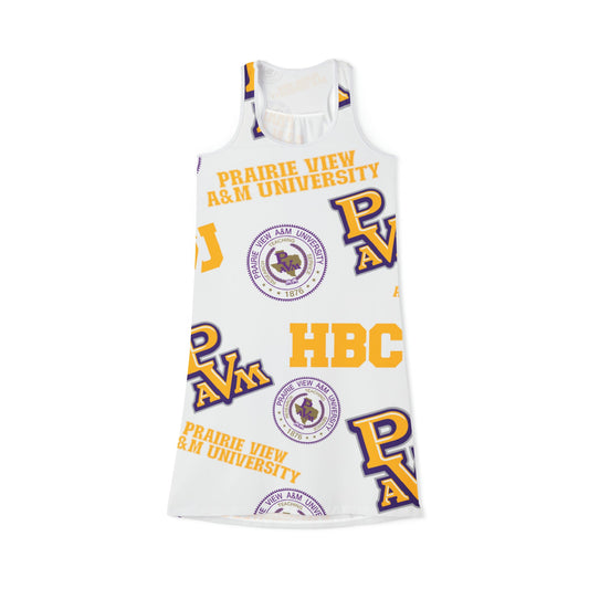 PVAMU Women's Racerback Dress (AOP) - L.W. Unlimited Custom Design Space